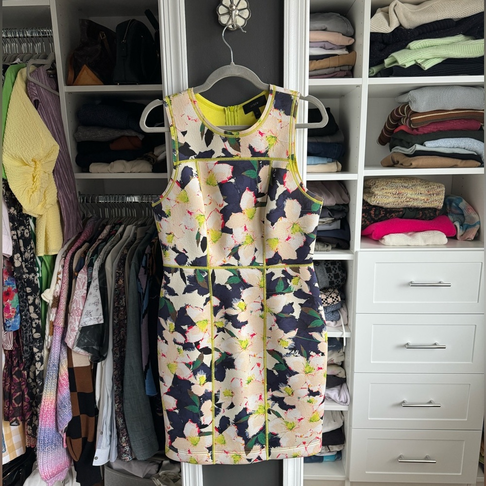 J Crew floral dress - size 8